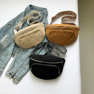 Cross-border Hot Extra Large Waist Bag Chest Bag Large Capacity W#001